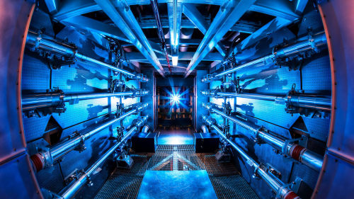 Scientists Fire the World’s Most Powerful Laser
Hidden away at the Lawrence Livermore National Laboratory&#8217;s National Ignition Facility is a terrifying 10-story laser. Recently scientists have finally started using it in anger, and now they&#8217;ve even smashed previous records to fire the most powerful laser shot ever recorded.
The long-term plan, of course, is to use this incredibly high-powered laser to kick-start nuclear fusion reactions. So, we might even see some of that power make its way back to us at some point. [Lawrence Livermore National Laboratory via Popular Science]