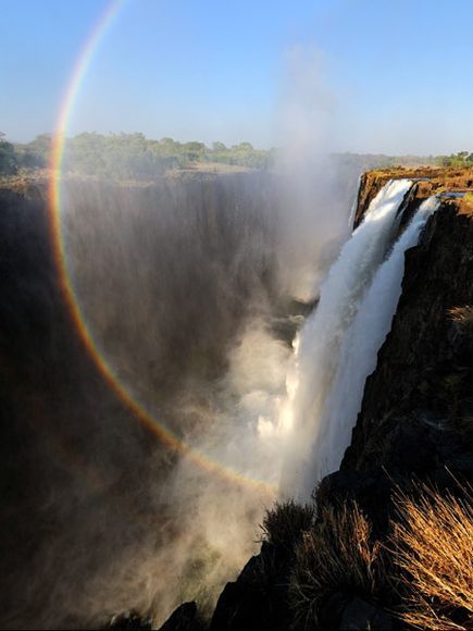 World Heritage Site Photos -- National Geographic (victoria falls,zambia,zimbabwe,watterfalls)