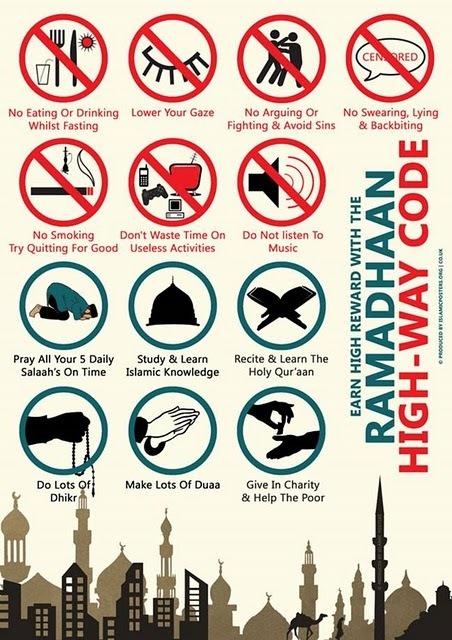 
Ramadan High-Way Code
