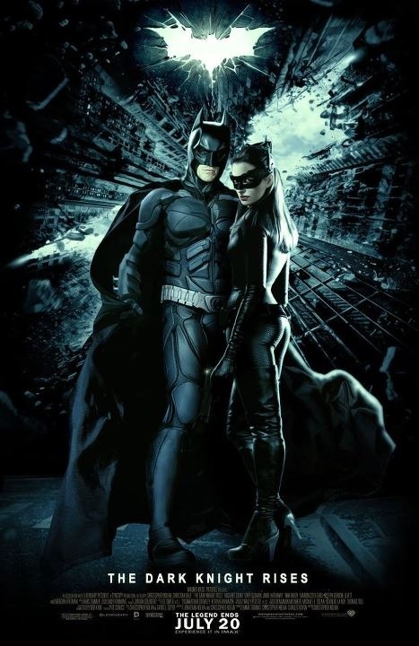 The Dark Knight Rises - Batman & Catwoman Poster