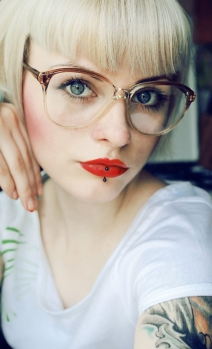 Cherry lips. 