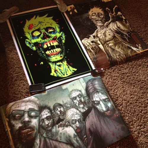Official Tony Moore ZOMBIE POSTERS!