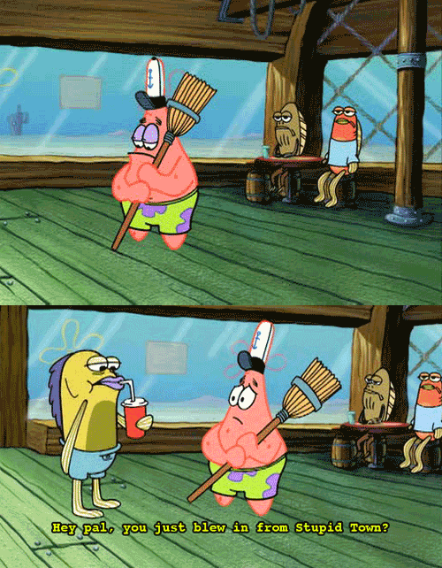 Spongebob And Patrick Laughing