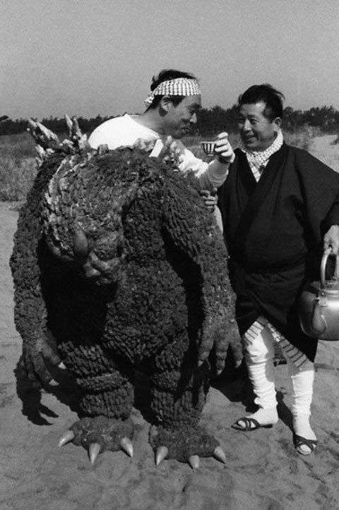 http://www.lostateminor.com/2012/07/27/behind-the-scenes-of-godzilla-in-the-50s-and-60s/