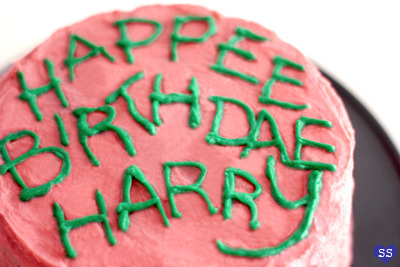 Harry Potter Birthday Cake on Say Happy Birthday To Talia Or I Ll Cry