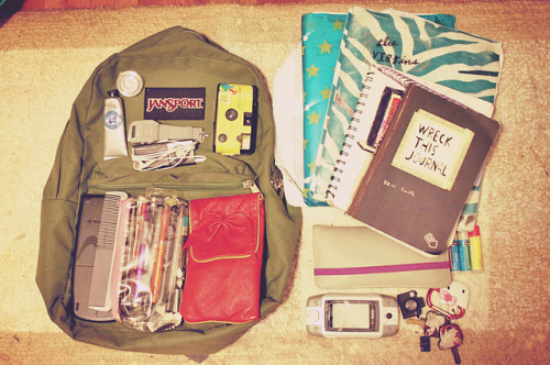 whats in my bag by m i s c h e l l e on flickr