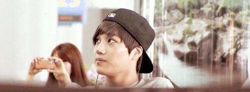 Image result for jongin cute gif