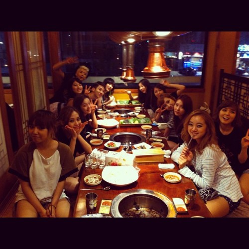 [120804] WG&#8217;s Lim Instagram Update:  JYP Girls~~~~