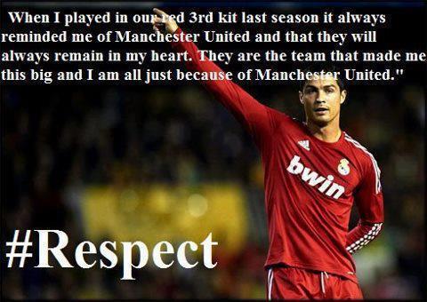 Ronaldo Respect on Respect