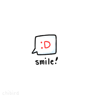 Yay for smileys~ XD As always, I tend to use a lot.