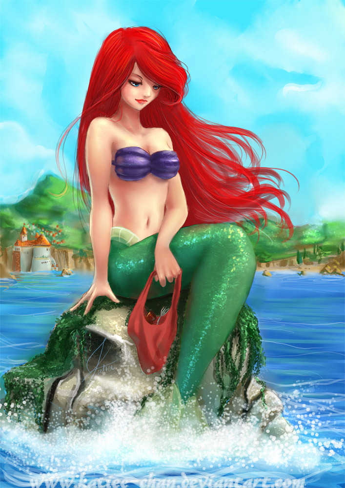 little mermaid real
