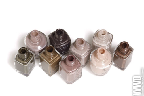 Nail Colors: Earthly Delights From fawn to forest green,