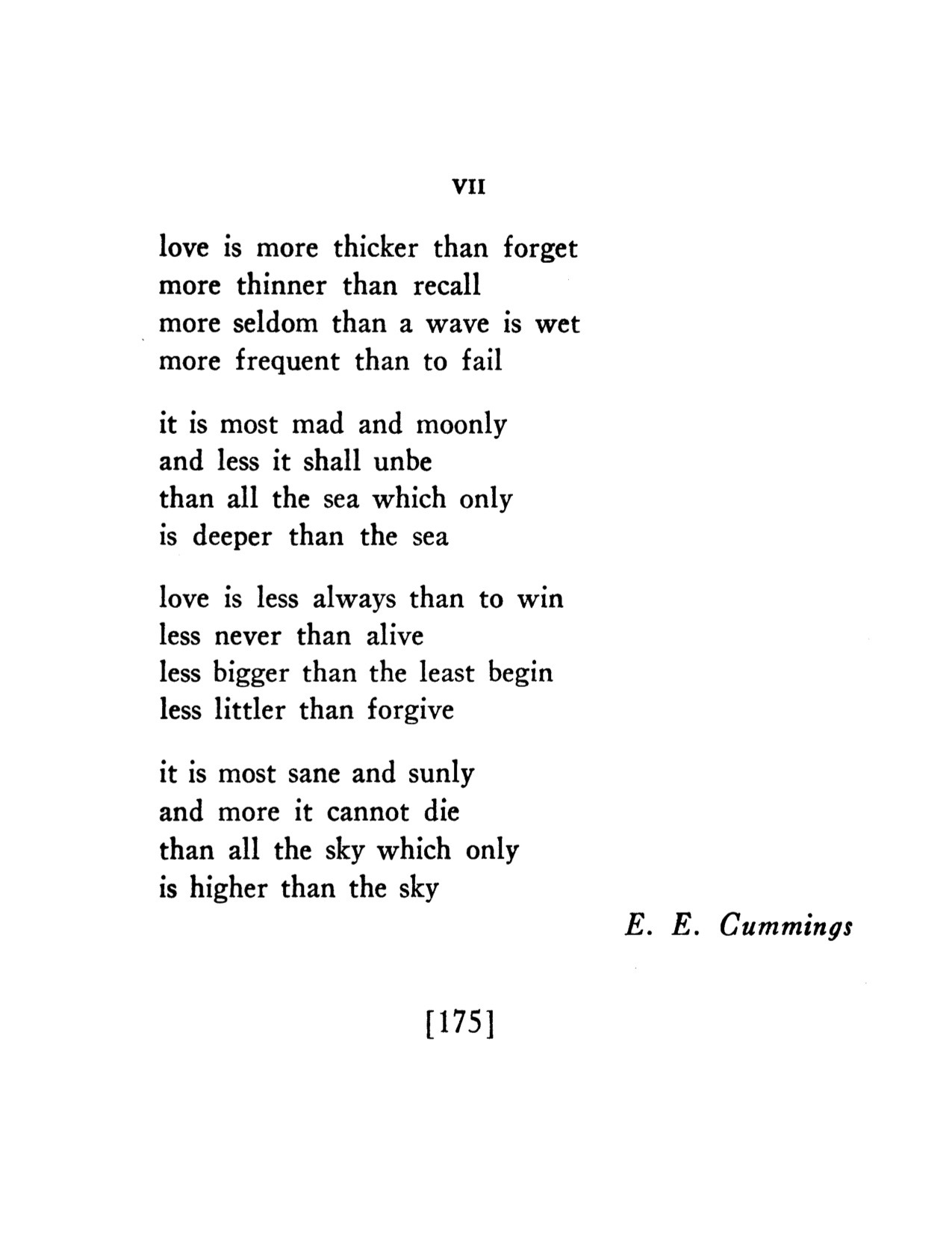 ... since 1912 - â€“E.E. Cummings, Poetry, January 1939 Cummings won