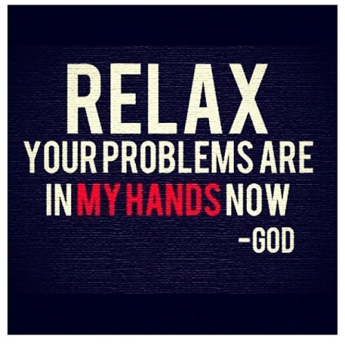 Focus on GOD, not the problem! For He will lead you through anything and everything (: