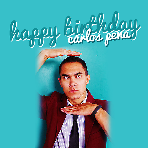 
August 15th - Happy 23rd Birthday to Carlos Pena from Big Time Rush! Tweet him @TheCarlosPena
