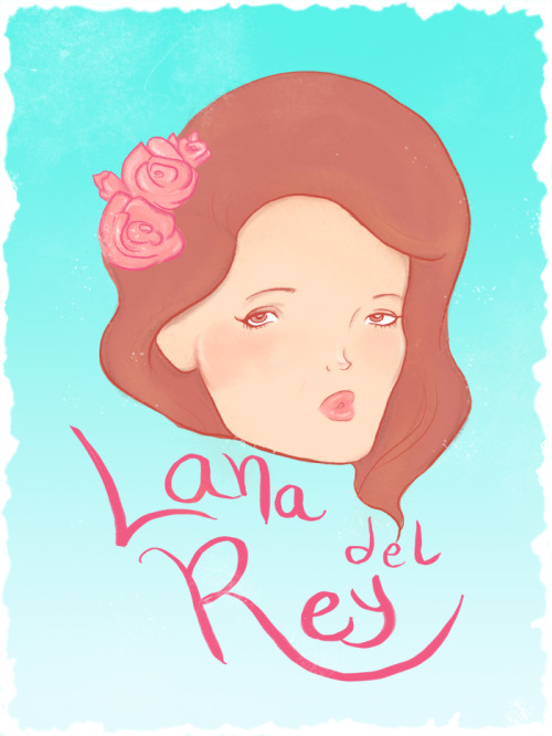 Lana Del Rey; by Asaph Luccas.