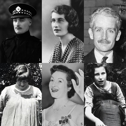 The cousins of the Queen (maternal side)
The children of Patrick Bowes-Lyon, 15th Earl of Strathmore and Kinghorne:
Hon. John Patrick Bowes-Lyon, Master of Glamis (1 January 1910 – 19 September 1941) Pic 1
Lady Cecilia Bowes-Lyon (28 February 1912 – 20 March 1947) Pic 2
Timothy Patrick Bowes-Lyon (18 March 1918 – 13 September 1972) Pic 3
Lady Nancy Moira Bowes-Lyon (18 March 1918 – 11 February 1959)
___
The children of John Herbert Bowes-Lyon:
Patricia Bowes-Lyon (6 July 1916 – 18 June 1917), died in infancy
Anne Ferelith Fenella Bowes-Lyon (4 December 1917 – 26 September 1980) Pic 5
Nerissa Jane Irene Bowes-Lyon (18 February 1919 – 22 January 1986) Pic 4
Diana Cinderella Mildred Bowes-Lyon (14 December 1923 – 1986) 
Katherine Bowes-Lyon (born 4 July 1926) Pic 6
___
Only child of Fergus Bowes-Lyon:
Rosemary Lusia Bowes-Lyon (18 July 1915 – 18 January 1989)
___
The children of Rose Leveson-Gower, Countess Granville, née Lady Rose Constance Bowes-Lyon:
Mary Cecilia, Lady Clayton (b. 12 December 1917)
Granville James Leveson-Gower, 5th Earl Granville (6 December 1918 – 31 October 1996)
___
The Children of Michael Claude Hamilton Bowes-Lyon:
Fergus Michael Claude Bowes-Lyon, 17th Earl of Strathmore and Kinghorne (31 December 1928 - 1987)
Lady Mary Cecilia Bowes-Lyon (born 30 Jan 1932)
Lady Patricia Maud Bowes-Lyon (30 Jan 1932 - 1997)
Michael Albemarle Bowes-Lyon (born 29 May 1940)
___
The children of David Bowes-Lyon:
Davina Katherine Bowes-Lyon (born 2 May 1930)
Simon Alexander Bowes-Lyon (born 17 June 1932)