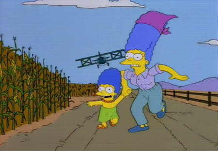 Los Simpson Con la muerte en los talones