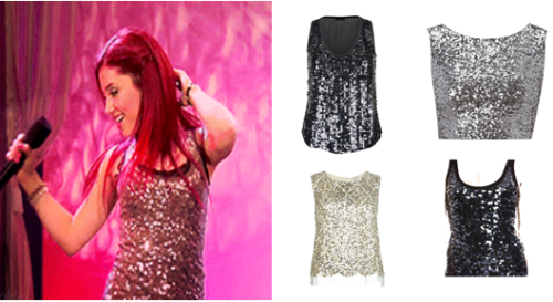 Tops similar to the top worn by Cat in the episode &#8220;Freak the Freak Out&#8221; Top 1 Top 2 Top 3 Top 4