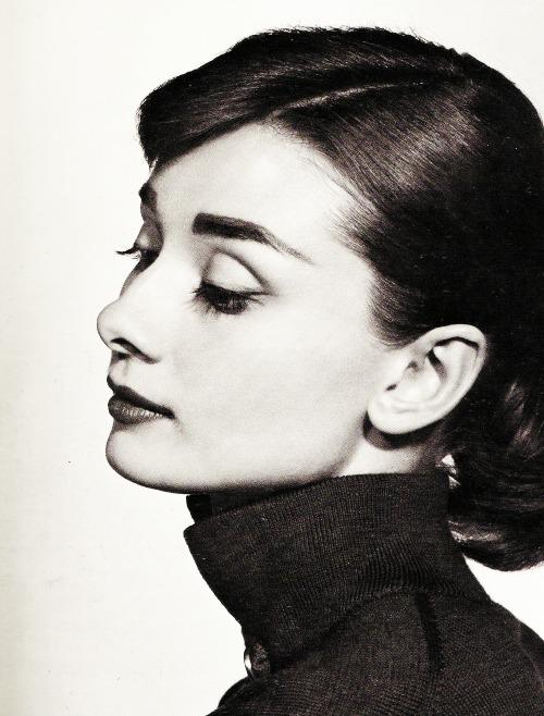 Audrey Hepburn photographed by Yousuf Karsh, 1956
