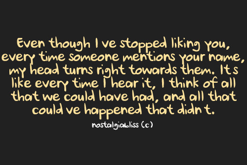 Everytime someone mentions your name, my head turns right towards them | CourtesyFOLLOW BEST LOVE QUOTES ON TUMBLR  FOR MORE LOVE QUOTES