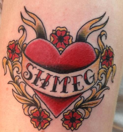 Tagged: heart, tattoo, kent, ohio, stoner rock, Defiance Tattoos,
