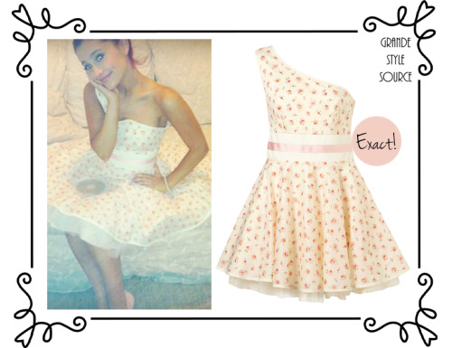Ariana Grande Instagram Picture Exact Liberty Tilly Dress by Jones and Jones | Sold Out