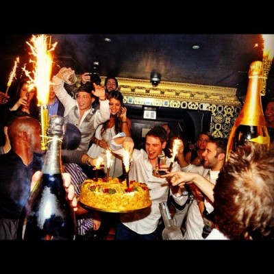 Birthday hype. #london #crystal #goose #night #getonmylevel by theballerlife 