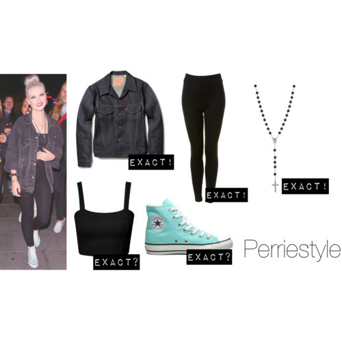 Perrie leaving Capital FM Studios. (THE JACKET IS NOT EXACT I DID A MISTAKE)
Top: Here
Leggings: Here
Jacket: Here (similar)
Necklaces: Here
Shoes: Here
Alison xxxx