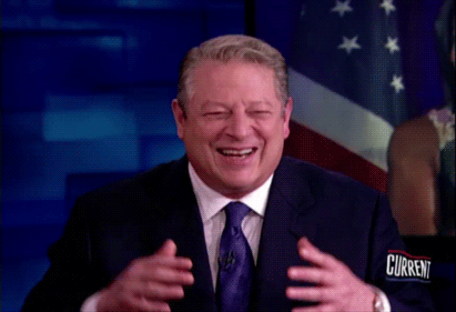 Image result for AL Gore Laughing