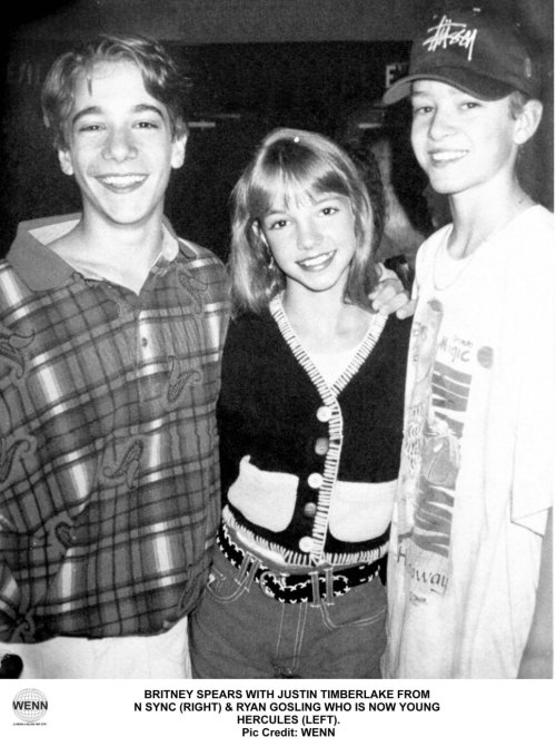 Britney, Justin, and Ryan.