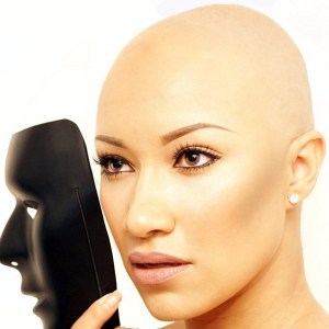 Photo Model on Model Cristal Steverson Shaves Her Headmodel Cristal Steverson