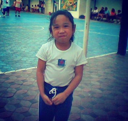 Day 5&#160;: A picture of your favorite memory.
Basketball every Saturday with Daddy ;&#8217;&gt; ♥