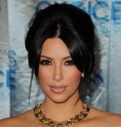 Wedding Makeup  on Kim Kardashian   Kim Kardashian Wedding