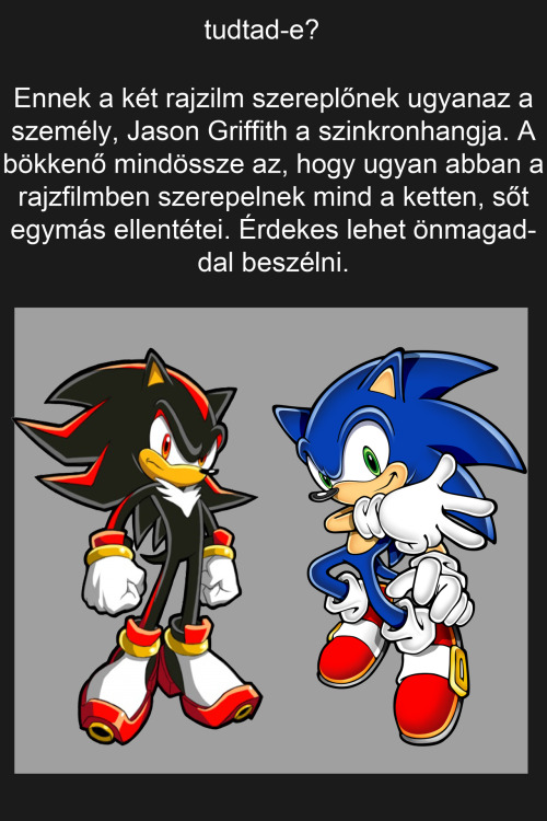 <p>A rajzfilm neve Sonic X.</p>