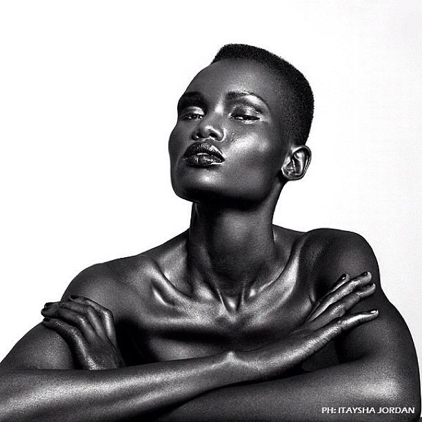 itayshajordan:</p> <p>Model Nyanyai Deng by Itaysha Jordan<br /> 