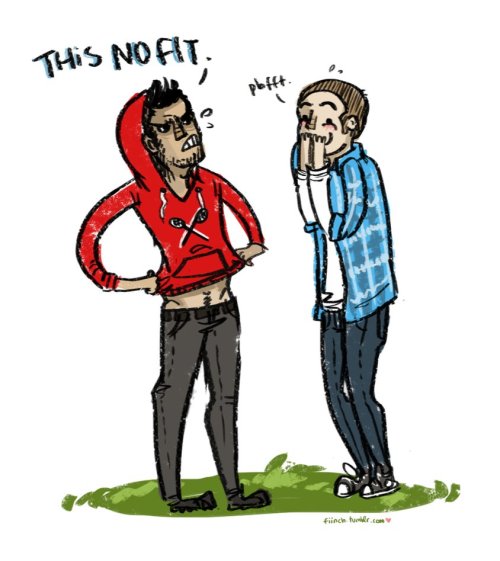 neurowolf: terrible-wolf: whaha why would you even attempt it, derek art by foxwell Vote Here For Sterek In The AfterElton Poll!     