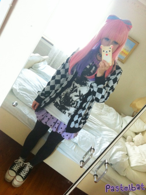 I changed clothes before going into town didn&#8217;t feel like wearing pastels out on town today ;v;