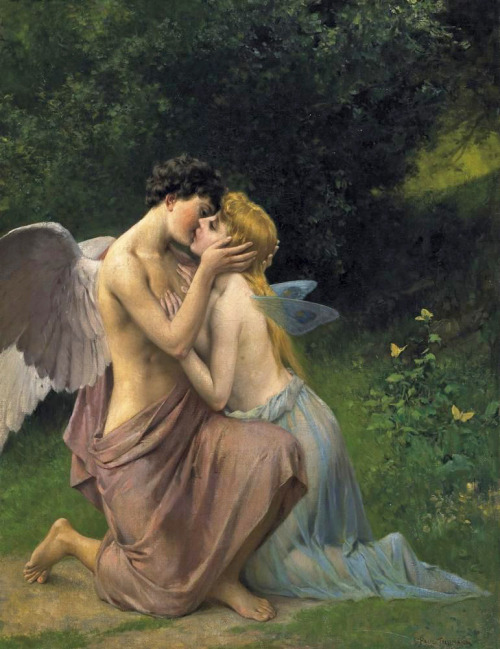 fleurdulys:

Cupid and Psyche - Friedrich Paul Thumann
