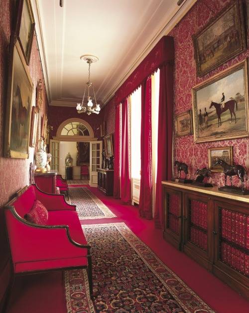Um dos bonitos quartos Clarence House, a casa de O Príncipe de Gales ea Duquesa de Cornualha
