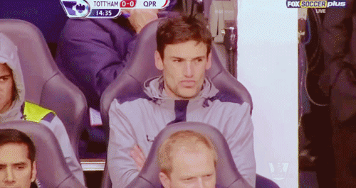 tumblr maup7loDOY1rzearvo2 500 GIFs: Hugo Lloris looking pissed off during Tottenham v QPR