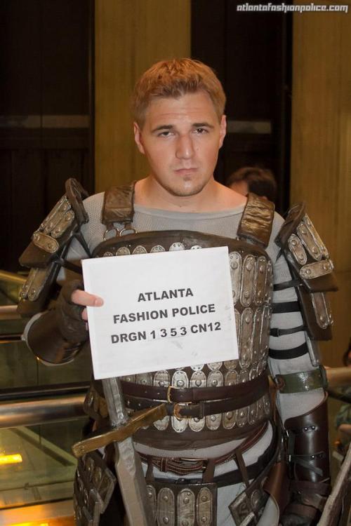 Cosplaying Alistair&#8217;s not a fashion statement&#8230;

&#8230;but that&#8217;s only because it&#8217;s a way of life.

Photo © Atlanta Fashion Police and taken at Dragon*Con 2012
Cosplay by mrbob0822