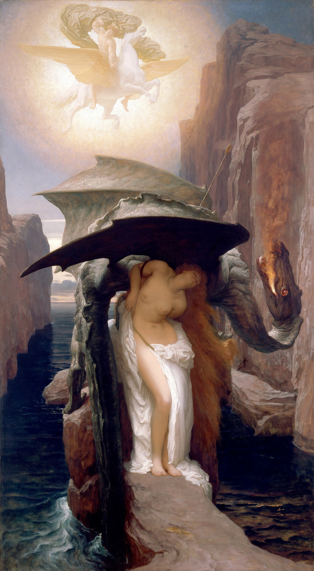 walnutandpoppy: Персей и Андромеда, Фредерик Лейтон, 1891.