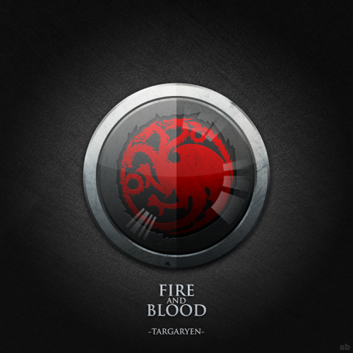 House Targaryen - Game of Thrones shields
sb