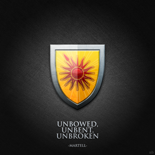 House Martell - Game of Thrones shields
sb
