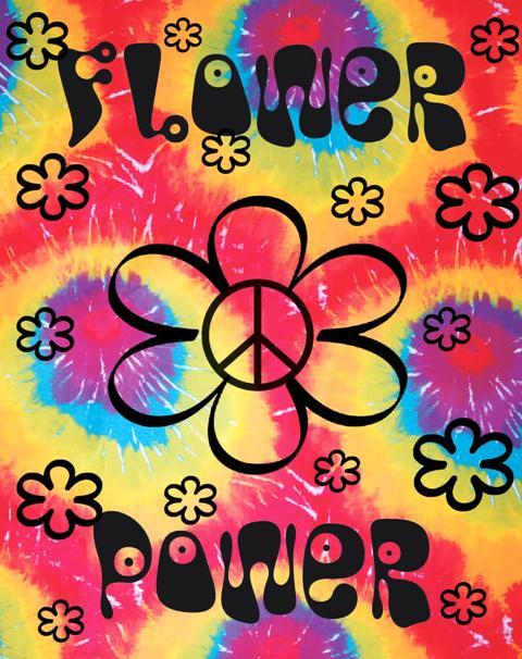hippies flower power