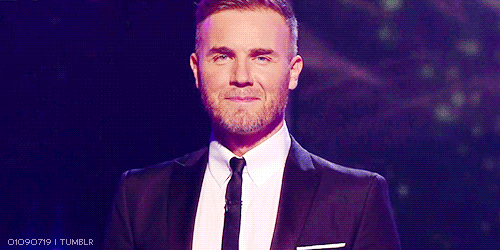 Gary Barlow on X Factor.