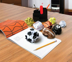 Sports notepaper
