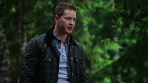 &#8220;David, Storybrooke David was… is… weak, confused… and he hurt the woman I love. &#8221;
Charming &#8220;WE ARE BOTH&#8221; 
