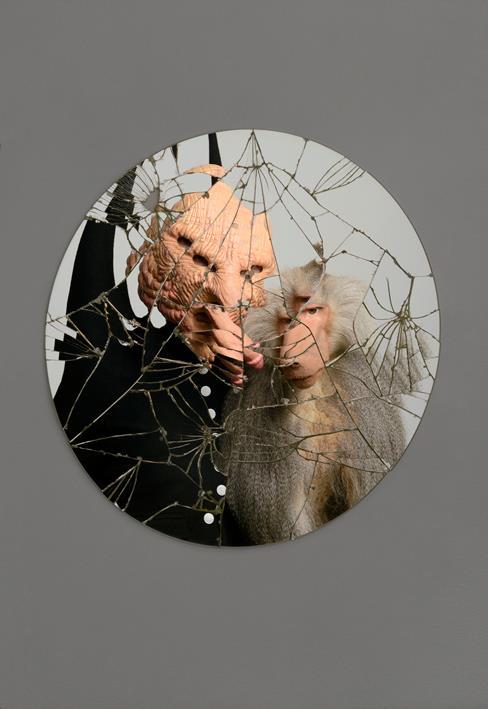 The always brilliant Work of Torsten Solin part of hisTORSTEN SOLIN Blossoms&amp;Pearls Broken Mirror series &#8230;.Reecard Farché / Anklepants + Companion / smashfacéSee more of his work herehttp://www.torsten-solin.de/and in the above tag links xx